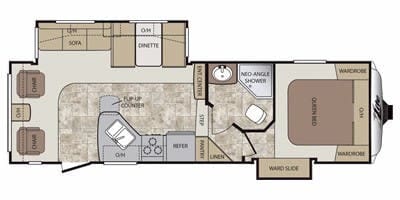 2012 COUGAR 26SAB by KEYSTONE - Image 2