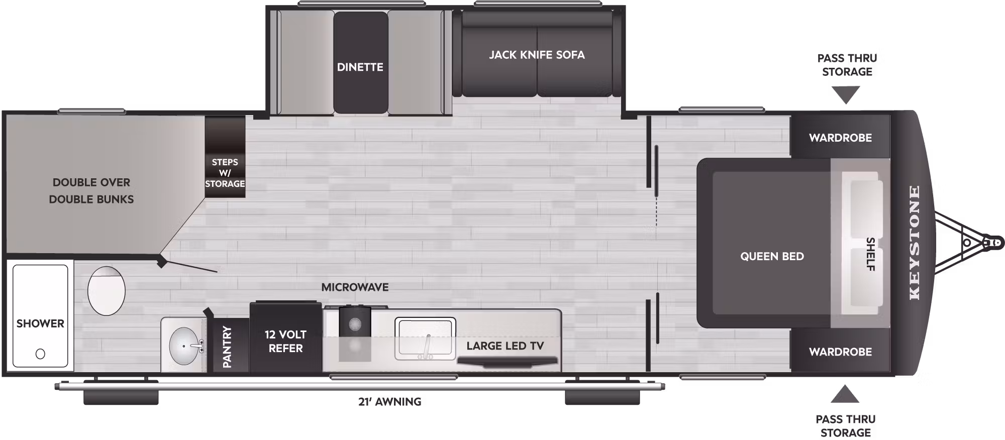 2026 PASSPORT 260BHC by KEYSTONE - Image 2
