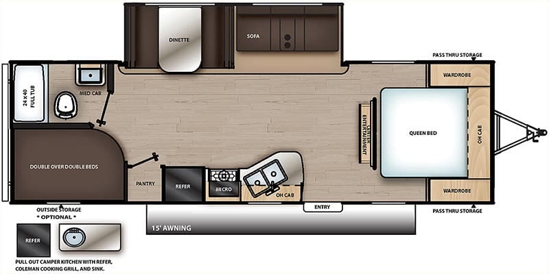 2021 COACHMEN 261BHS by FOREST RIVER - Image 2