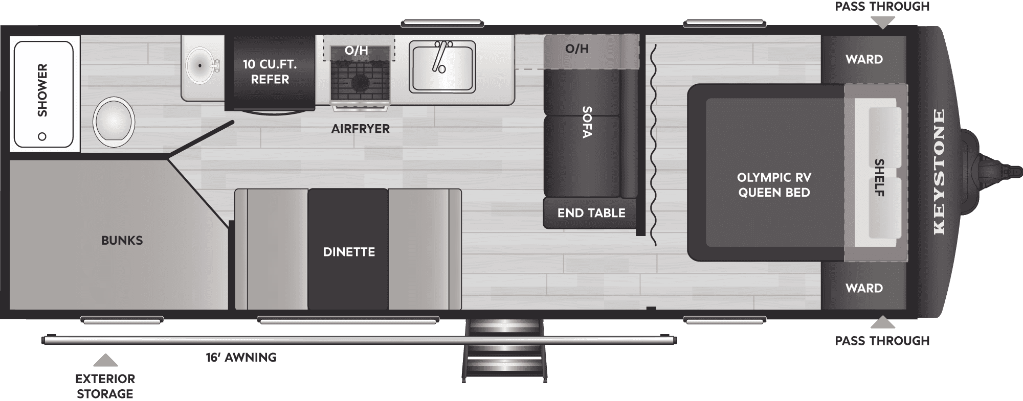 2026 HIDEOUT 230BH by KEYSTONE - Image 2