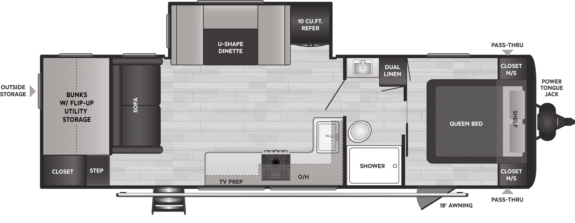 2026 HIDEOUT 284BH by KEYSTONE - Image 2