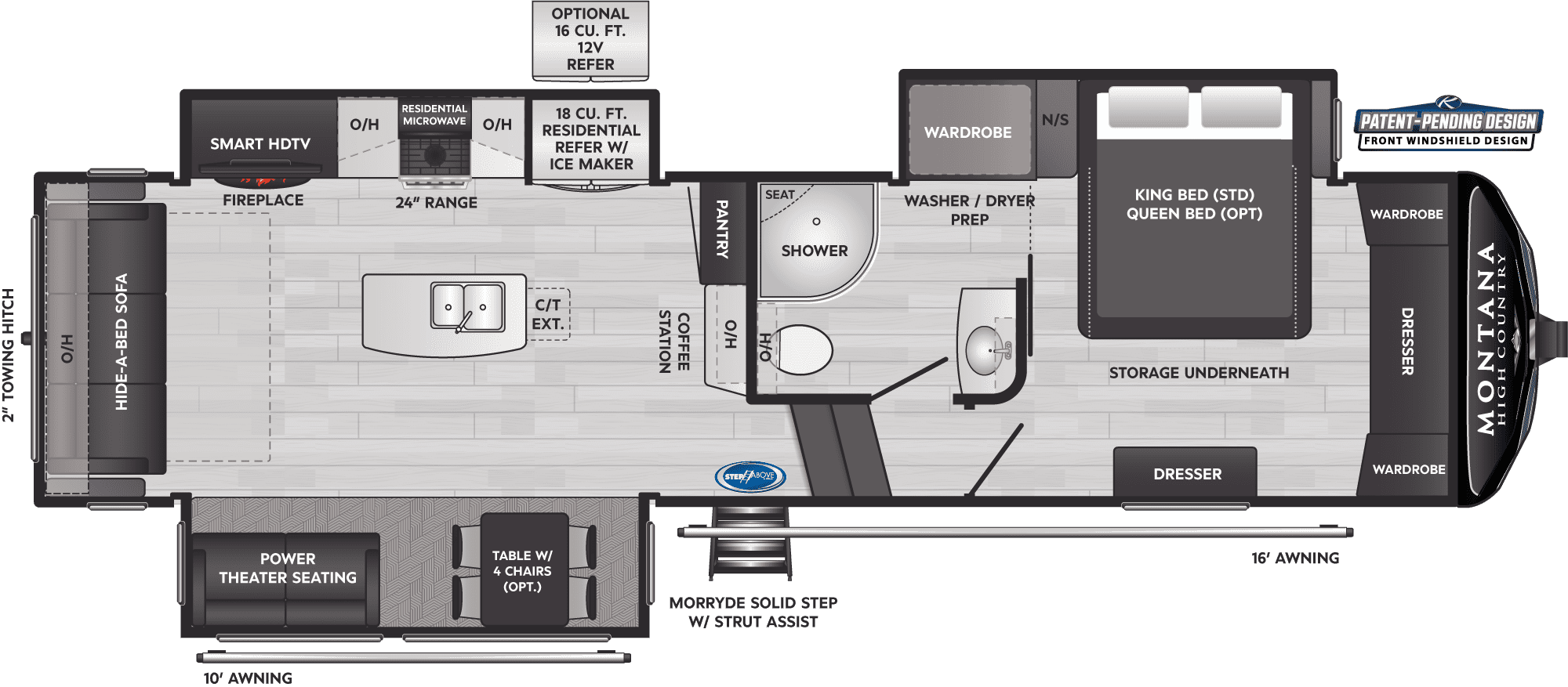 2026 HC MONTANA 295RL by KEYSTONE - Image 2