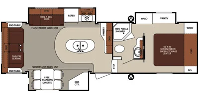 2014 SURVEYOR SVF293RLTS by FOREST RIVER - Image 2