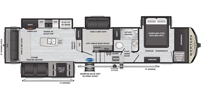 2021 MONTANA HC 384BR by KEYSTONE - Image 2