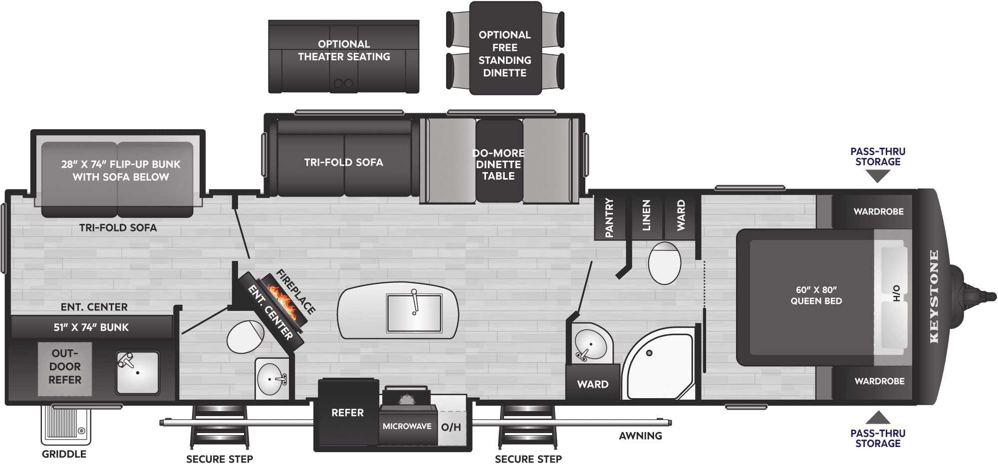 2026 BULLET 330BKQ by KEYSTONE - Image 2