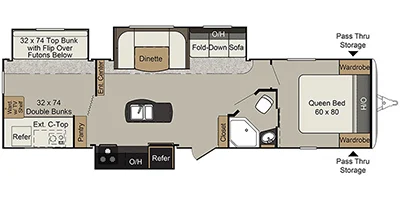 2017 PASSPORT 3220BHS by KEYSTONE - Image 2