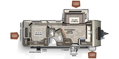 2022 ROCKWOOD 2506S by FOREST RIVER - Image 2